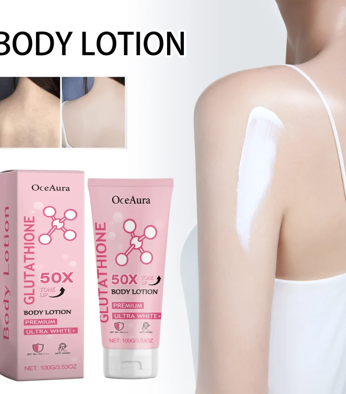 Oceaura Glowing Skin Body Lotion Moisturizing Smoothing Nourishing Skin Easy To Carry Reduce Dryness Brightening Tone Body Cream