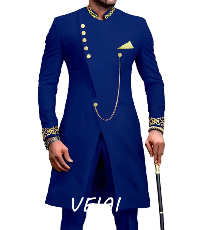 Customized Slim Fit Skinny Men Suits Elegant Men's Business Suits Single Breasted Bridegroom Men Suit 3 Pieces(Jacket+Pant+Vest)