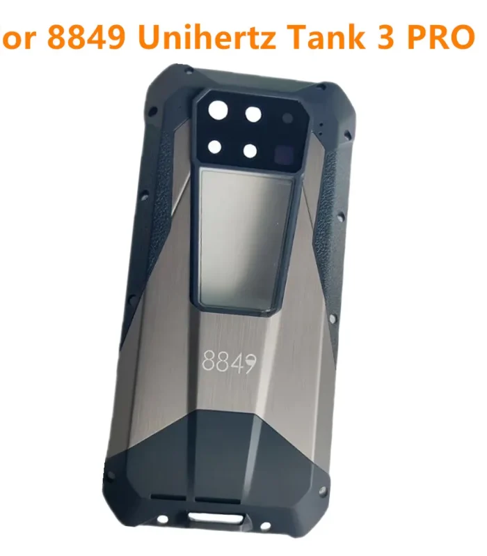 Original For Unihertz 8849 Tank 3 Pro Cell Phone Durable Protective Back Battery Case Housings Cover