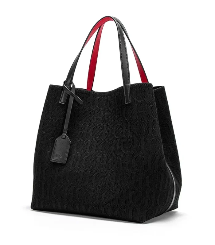 CH Ladies Shoulder Bag Fashion Classic New Pure Color Outer Pocket Ladies Handbag High Quality Craft Large Capacity Handbag