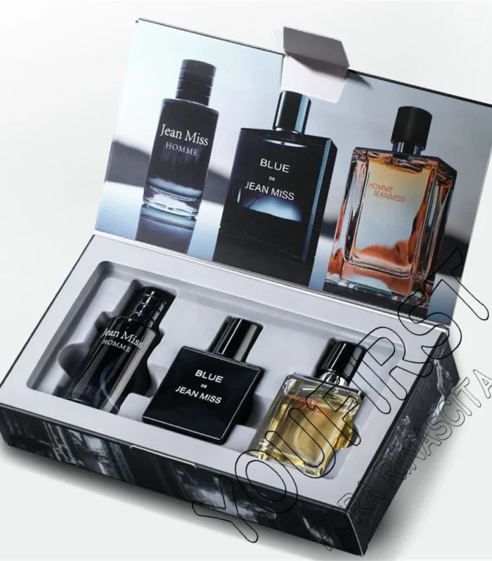 ​High Quality 90ml Men Perfume Hombre Gift Box 3pcs Set Colognes Scent Fascination Man Perfumes Masculinos Lasting Parfum Heren