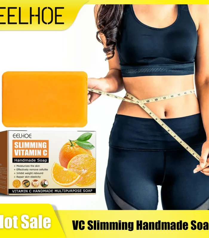 Vitamin C Handmade Soap Loss Weight Fat Burner Belly Slimming Deep Cleansing Skin Tightening Body Remove Body Fat Body Care Soap