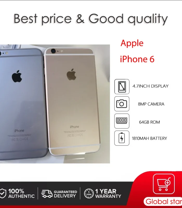 Original Apple iPhone 6 Unlocked Used IOS A8 4.7" 16/64/128GB ROM Cellphone 8MP Fingerprint Smartphone
