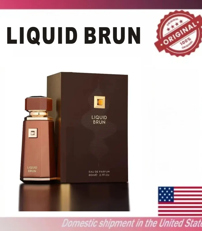 Liquid Brun Eau De Parfum 3.4oz By Fragrance World (Men) cologne strong fragrance， perfumes para hombres，boyfriend gifts，perfume