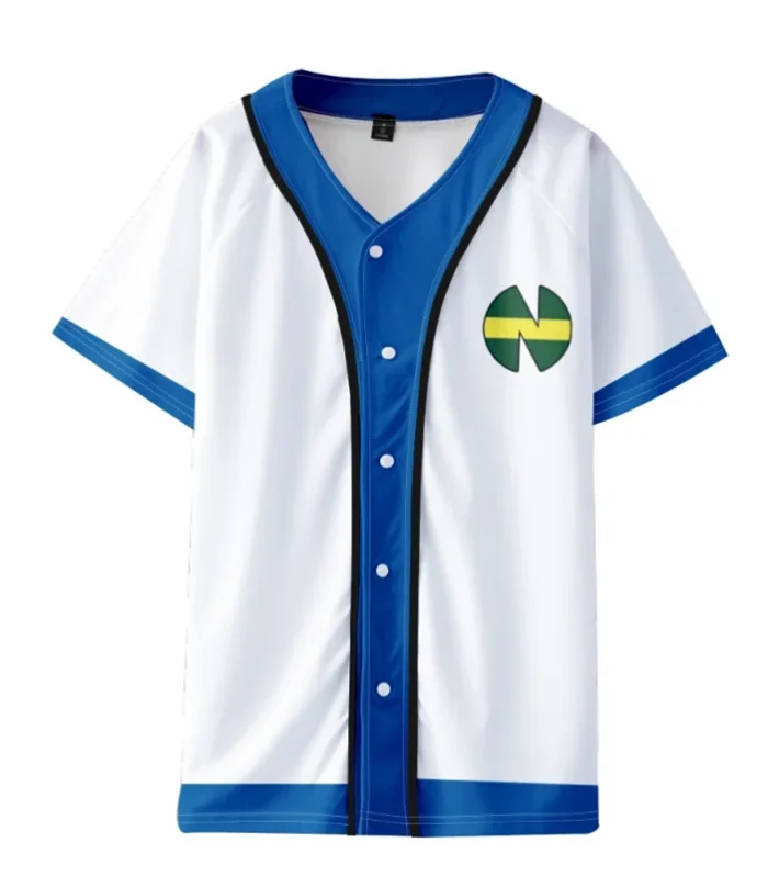 3D print Anime Captain Tsubasa Ozora Tsubasa Kojiro Hyuga Costume Unisex Baseball T-shirt Fashion Jacket Soccer Jerseys Uniform