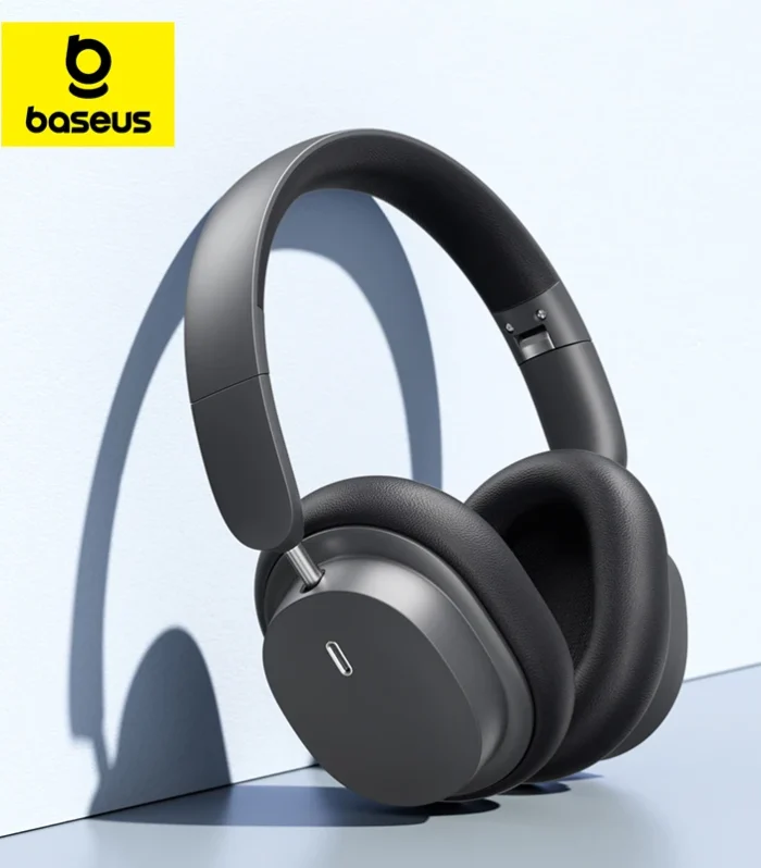 Baseus Bowie D05 Wireless Headphone Bluetooth 5.3 Earphone HIFI Level Headset 40mm Driver Foldable Over Ear Headphone 70H Time