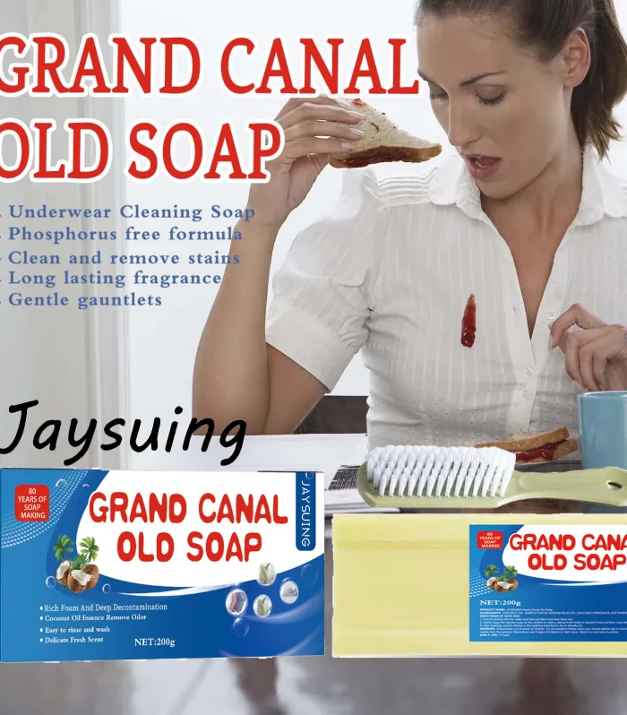 Jaysuing Laundry Soap Bar Deep Cleaning Oil Stains Remove Mildew Spots Lasting Fragrance Non harm Hand Safe Laundry Soap Bar