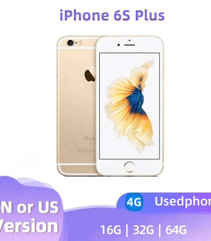 Apple iPhone 6S Plus 5.5"Original Unlocked 2GB RAM 16GB/64GB/128GB ROM Dual Core 12MP 4G LTE IOS A9 Smartphone used phone