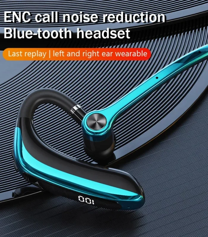 EARDECO Wireless Headphones With Microphon Bluetooth Earphone ENC Noise Cancelling Handsfree Headset Busines Auriculares Driving