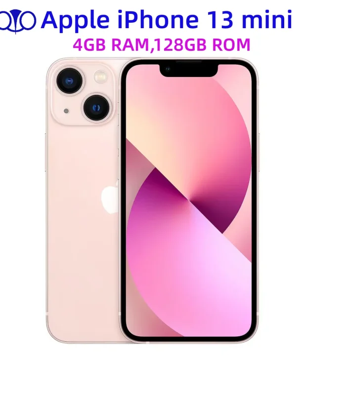 Unlocked Original Apple iPhone 13 Mini 5.4" RAM 4GB ROM 128/256GB A15 Bionic IOS Face ID NFC 5G Cellphone 98% New