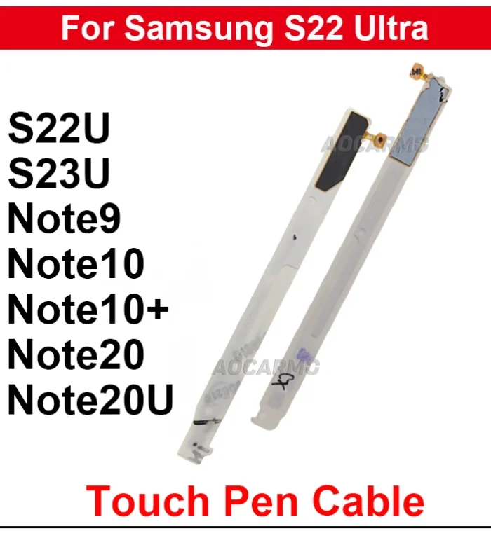 For Samsung Galaxy Note 9 10 10+ Plus Note20 20Ultra S Touch Pen Flex Cable Wireless Induction Coil Sensor With Plastic Sheet