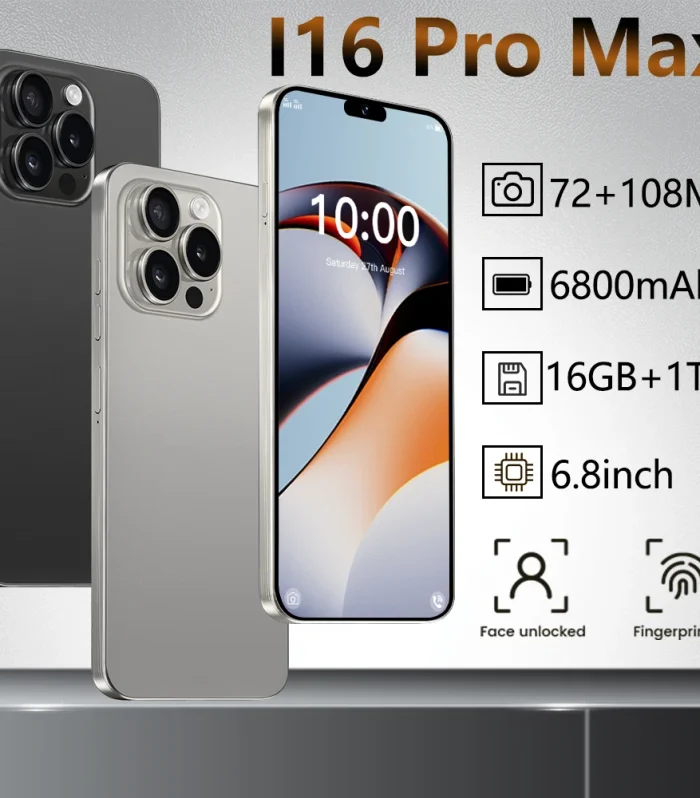 The phone case is used for i16 pro max 5G Android14 Snapdragon 8th Generation 3 Memory Facial Unlock