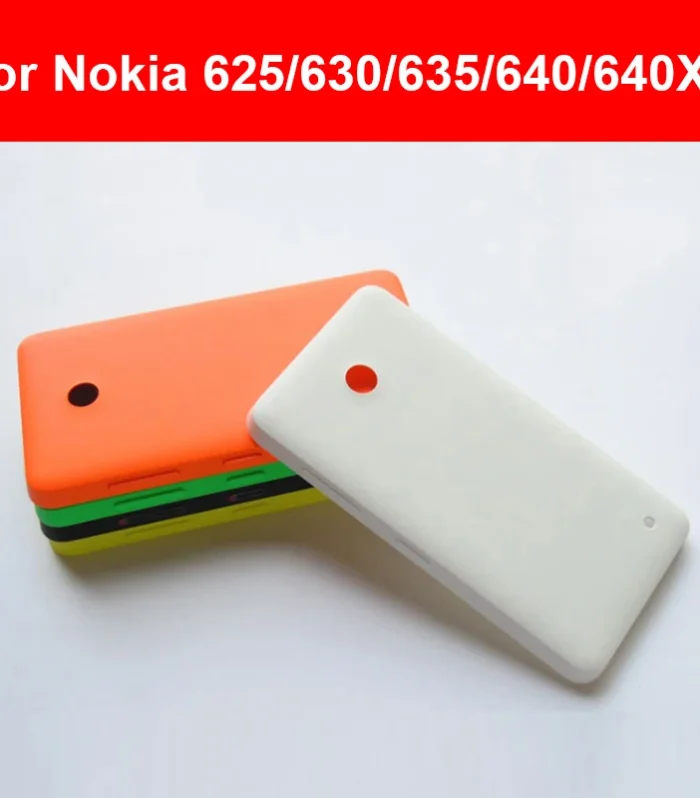 Rear cover case for Nokia 625 630 635 640 640XL back battery door housing for Microsoft lumia nokia 635 630 back Case
