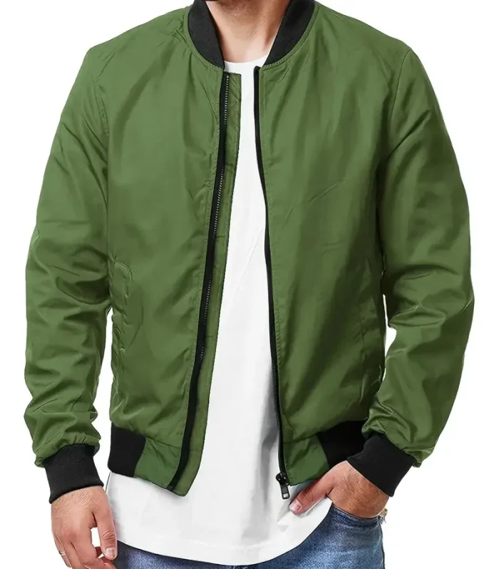 2024 new Men's Bomber Jacket Man Casual Streetwear Hip Hop Zipper Coats Fashion Men Baseball Uniform Aviator Jackets Clothing