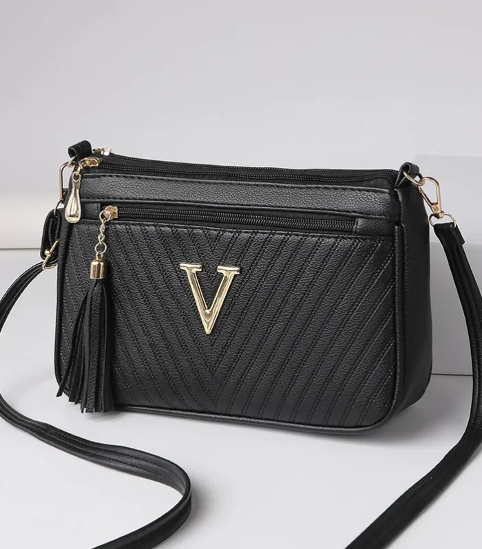 Women's Middle-aged Crossbody Bag Korean Version 2025 Spring/summer Fashion Trend Single Shoulder Bag Change Mobile Phone Purse