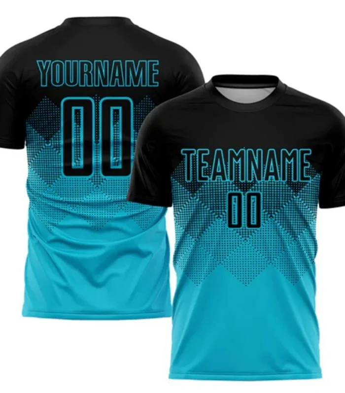 New Customized Tie-dye Color Point Football Jersey for Men Unisex Football Short Sleeves Athletic Tee Shirts graphic t shirts