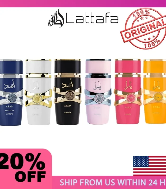 Lattafa Yara Perfume Women Eau De Parfum Original Arab Perfumes Lasting Fragrance Light Fragrance Long-lasting best gift