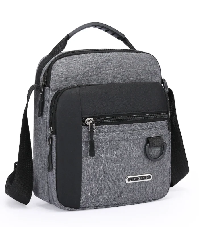 Large Capacity Men's Bag Single Shoulder Bag Waterproof And Wear-resistant Backpack Multiple Pockets For Business Business