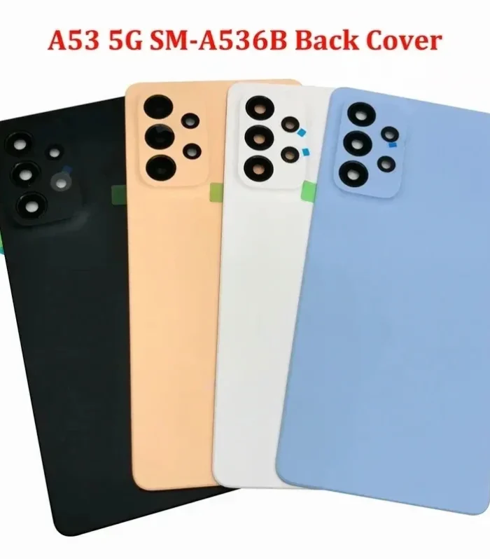 back case For Samsung Galaxy A53 5G Back plastic Cover phone Rear Housing Replacement With Camera Lens