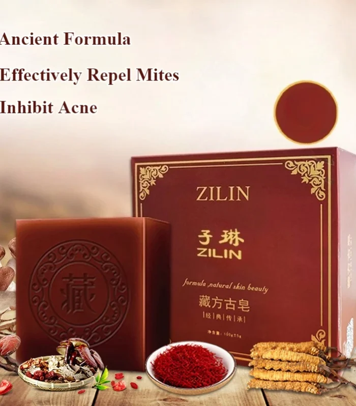 Tibetan Ancient Formula Handmade Black Soap Face Clean Chinese Herbal Soap Bar Repel Mites Inhibit Ance Tibetan Soaps Whitening