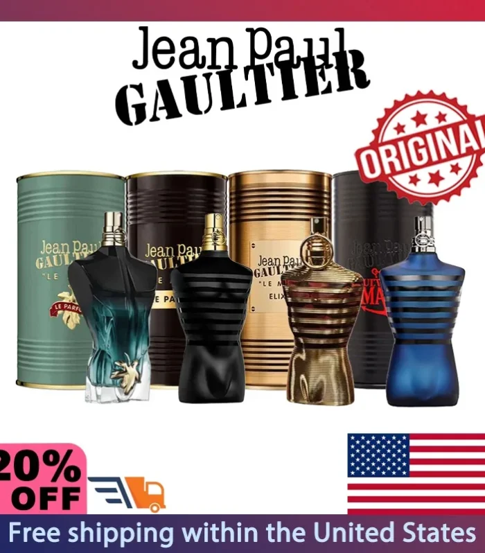 Jean Paul Gaultier 125ml High Quality Perfumes Original Eau de Parfum Spray Lasting Charm Pheromones Perfume Cologne for Men