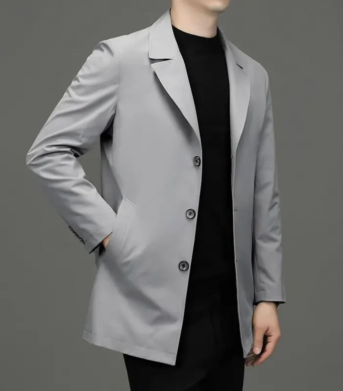 Long Male Blazer Plus Big Size Single Breasted Coat Oversize Menswear Fashionable Men's Suit Jackets New in Classic Casual 2025