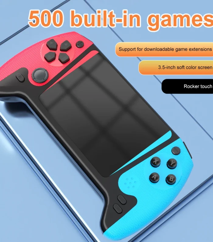 Retro Handheld Game Console 3.5inch LCD Screen Built-in 500 Games Gaming Console 1200mAh Nostalgic Game Console for Kids Adults
