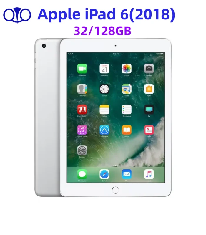 Unlocked Original Apple iPad 9.7'' 2018 iPad 6th Gen Wifi 32/128GB A10 Fusion IPS LCD 95% New Tablet