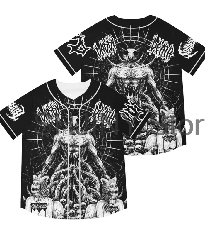 Svdden Death Jersey Baseball Jacket Shirts 2024 New V-Neck Short Sleeve Tee Women Men Streetwear Hip HopTops